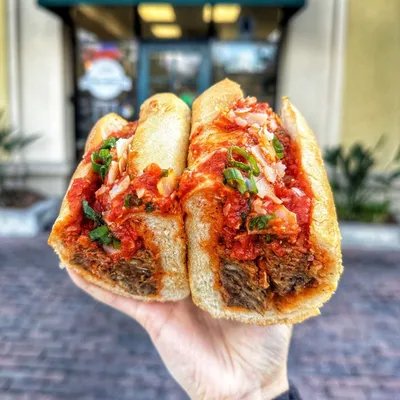 Meatball Hero Sandwich