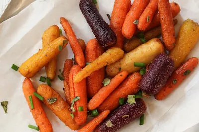 Baby Heirloom Carrots