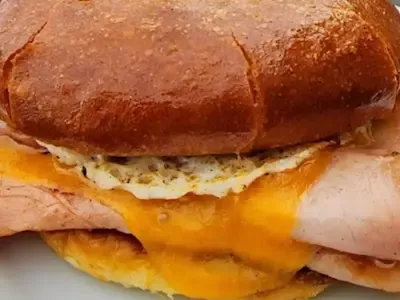 Ham Egg and cheese Platter