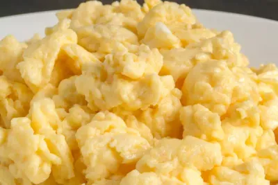 Fluffy Scrambled Egg