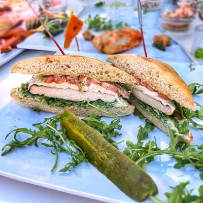 Chicken Pesto Sandwich